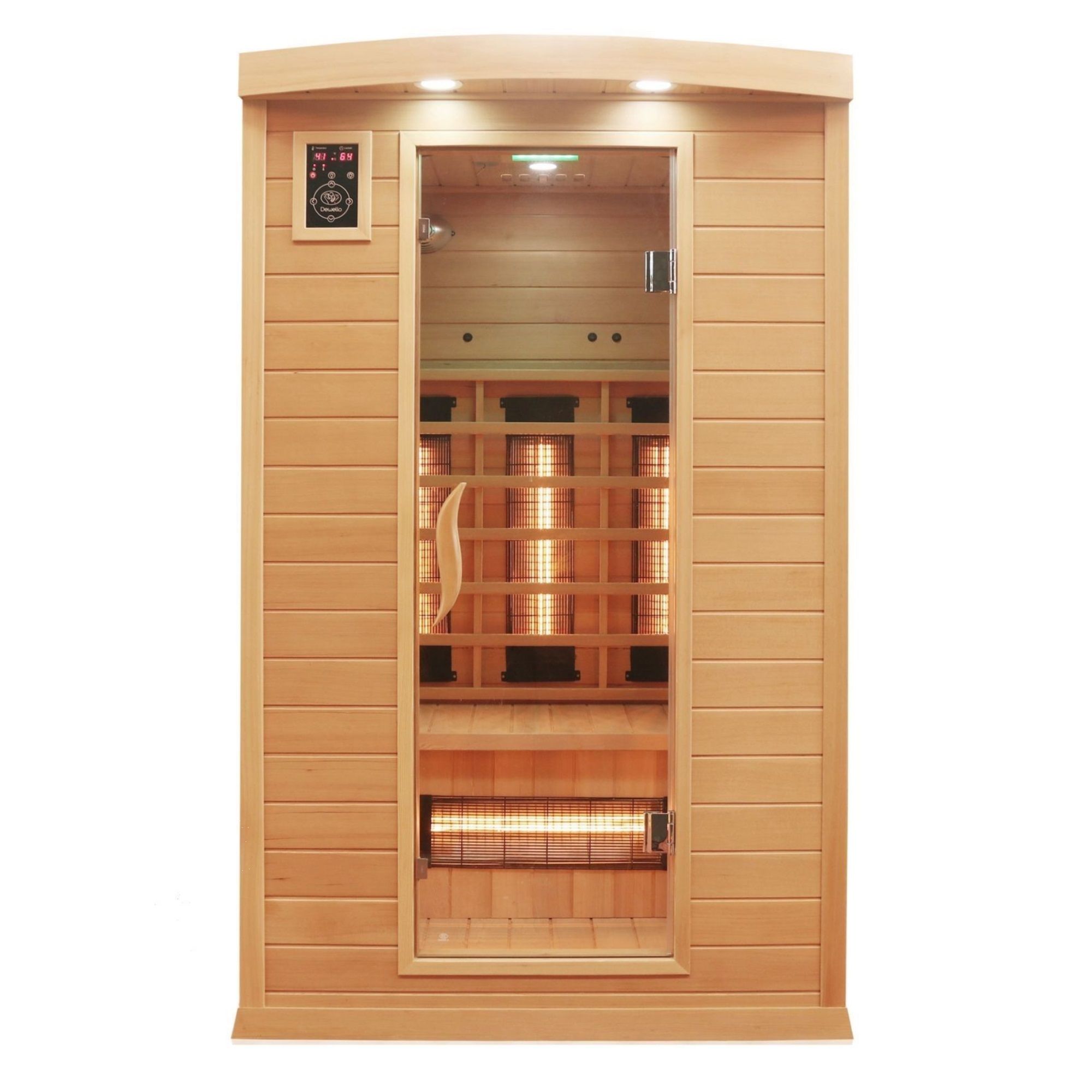 Infrarotkabine Saunaloft Hyder 115×105 Vollspektrum (2 Pers.)