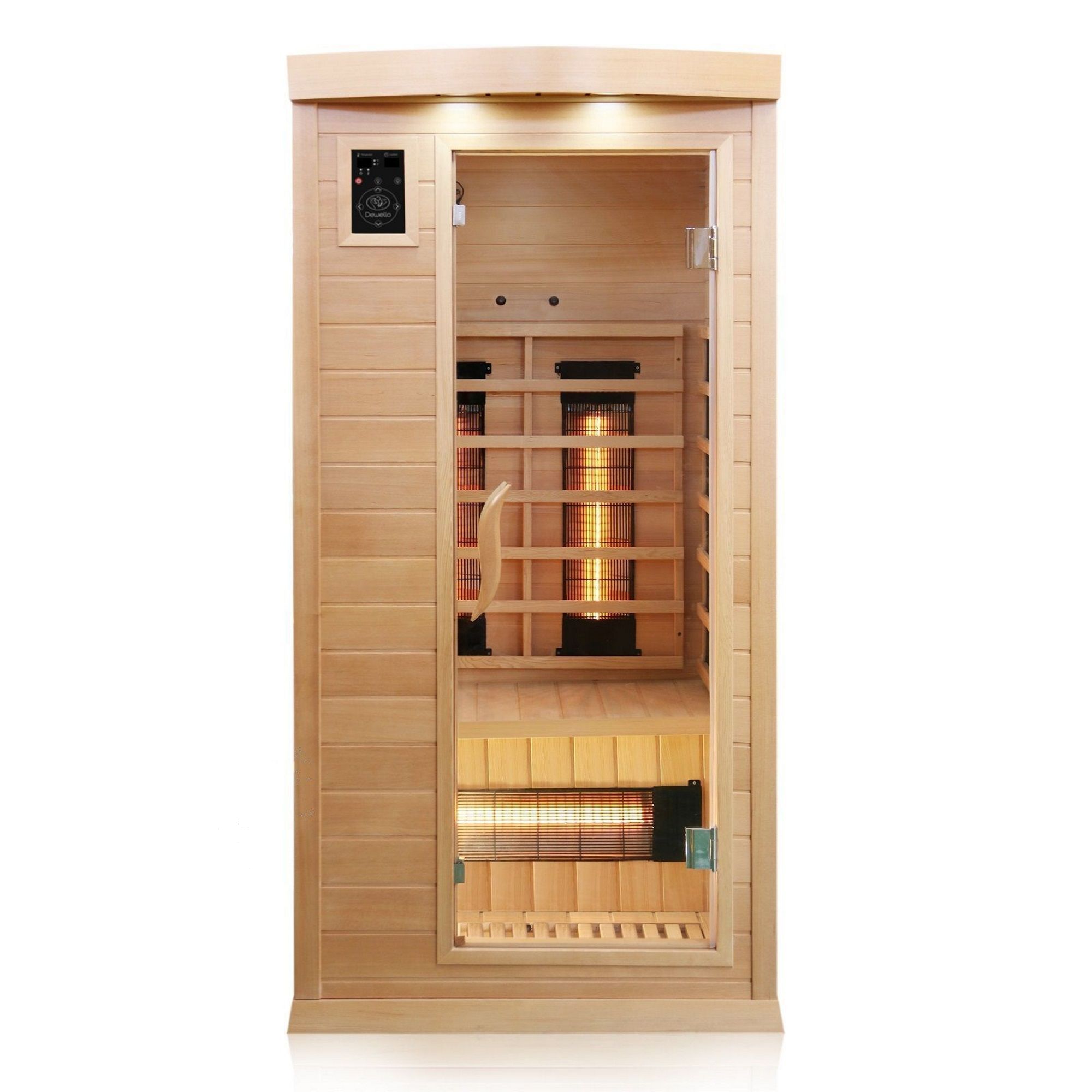 Infrarotkabine Saunaloft Pierson 90 Dual-Therm (1 Pers., 90×90 cm)